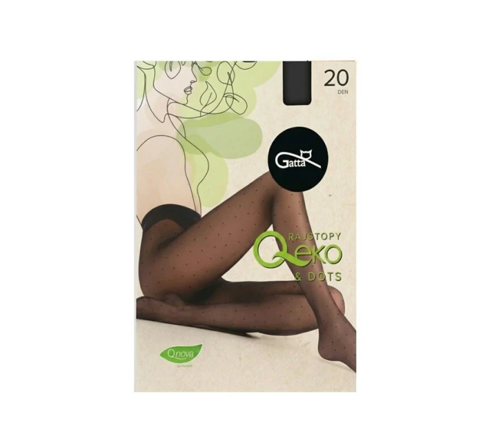 Rajstopy Gatta Q-Eko&Dots 20 den 5-XL
