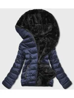 DWUSTRONNA KURTKA DAMSKA GRANATOWA model 21244164 - S'WEST