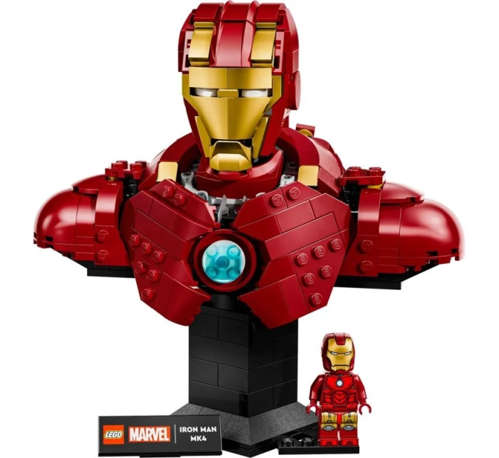 LEGO Marvel 76327 Busta Iron Mana MK4 LEGO Marvel 76327 Busta Iron Mana MK4