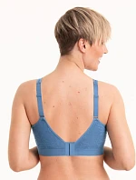 Essential Lace pooperační braletka s pěnovou výztuží 4700X blue heaven - Anita Care