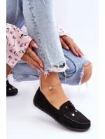 Klasické semišové mokasíny Černá Good Time Klasické semišové mokasíny Černá Good Time