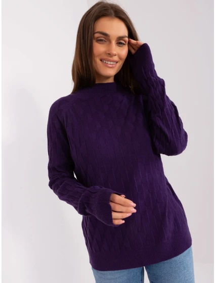 Jumper AT SW 2326.37X tmavě fialový