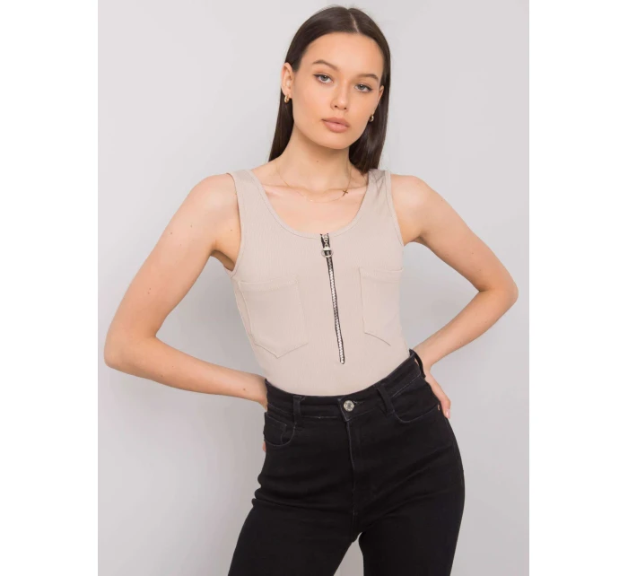 Dámský top DHJ TP 13287.36P béžová