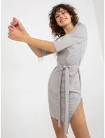 LK SK 509144 šaty.98 šedá