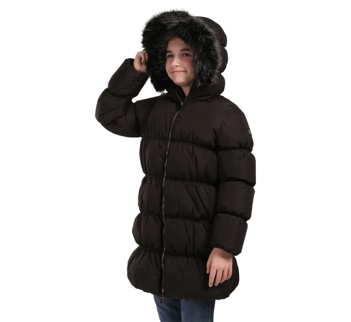 Dětský kabát NAX MONO black