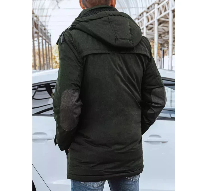 Pánská zimní zelená bunda FashionStreet TX4280 Pánská zimní zelená bunda FashionStreet TX4280