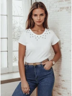 Dámské tričko bílé Dstreet model 21972936 - FashionStreet