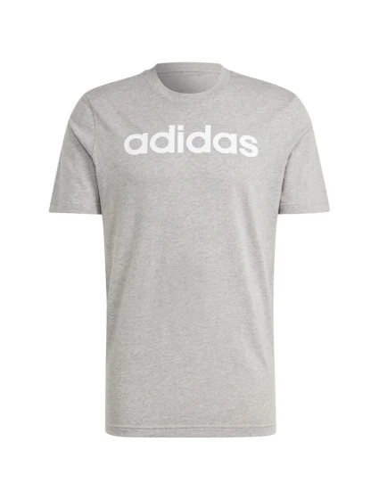 Adidas Essentials Single Jersey Linear Embroidered Logo Tee M IC9277 pánské