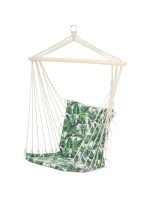 BRAZILSKÁ ZÁVĚSNÁ SEDAČKA HAMAK 100x50CM NATURE S VNITŘNÍM POLŠTÁŘEM JUNGLE LIGHT BRAZILSKÁ ZÁVĚSNÁ SEDAČKA HAMAK 100x50CM NATURE S VNITŘNÍM POLŠTÁŘEM JUNGLE LIGHT