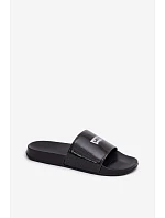 Dámské mládežnické pantofle LEVI'S VPOL0251S-2693 Černé s brokátem