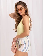 Šortky RO SN model 15638249 bílá a modrá - FPrice Šortky RO SN model 15638249 bílá a modrá - FPrice