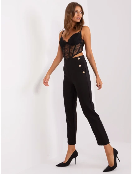 Spodnie TW SP model 21791016 czarny - FPrice Spodnie TW SP model 21791016 czarny - FPrice