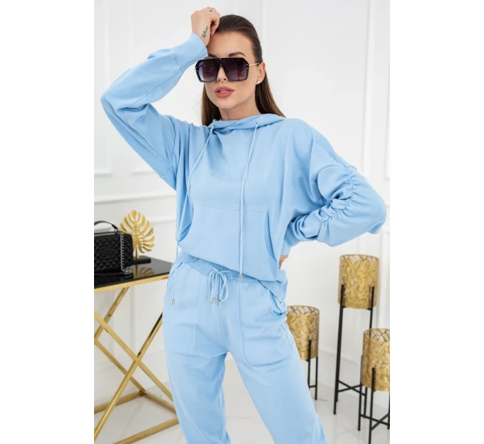 Pletená souprava Roxy model 17566870 Baby Blue - Vittoria Ventini Pletená souprava Roxy model 17566870 Baby Blue - Vittoria Ventini