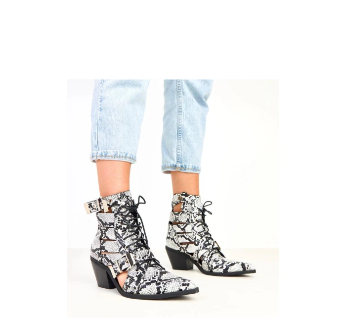 Boty na podpatku  model 217931 Solea