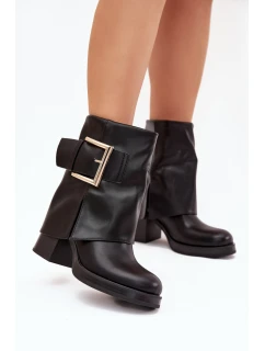 Boty na podpatku model 218514 Step in style