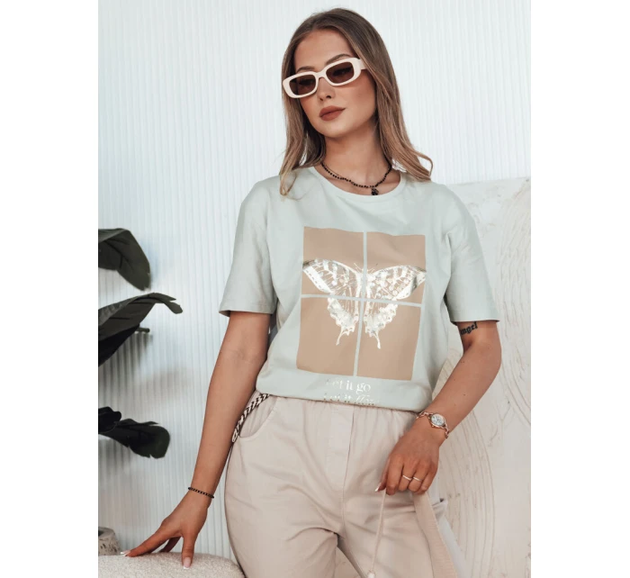 Dámské šedé tričko Dstreet model 21976598 - FashionStreet