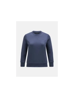 Bluza Peak Performance W Original Small Logo Crew niebieski
