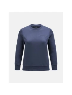 Bluza Peak Performance W Original Small Logo Crew niebieski