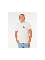 Pánské tričko RIP CURL Wettie Passage Icon Tee, bílé