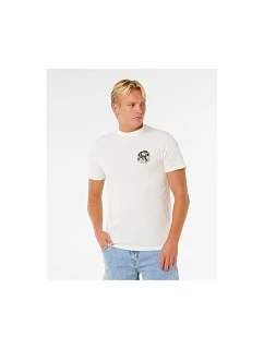 Pánské tričko RIP CURL Wettie Passage Icon Tee, bílé