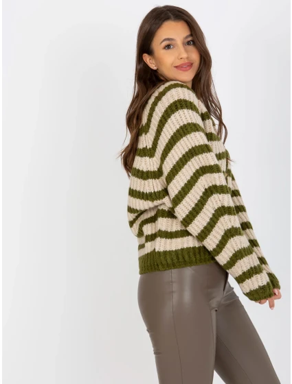 Svetr EM SW 5020 02.28P khaki Svetr EM SW 5020 02.28P khaki