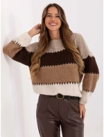 Sweter MI SW model 21441310 jasny beżowy - FPrice