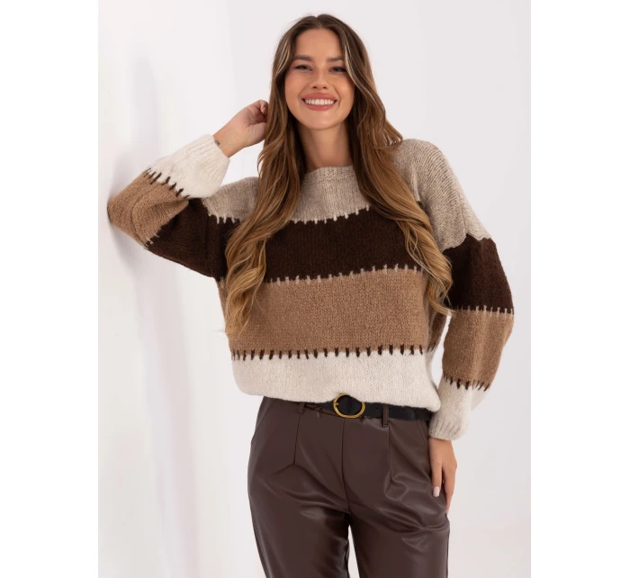 Sweter MI SW model 21441310 jasny beżowy - FPrice