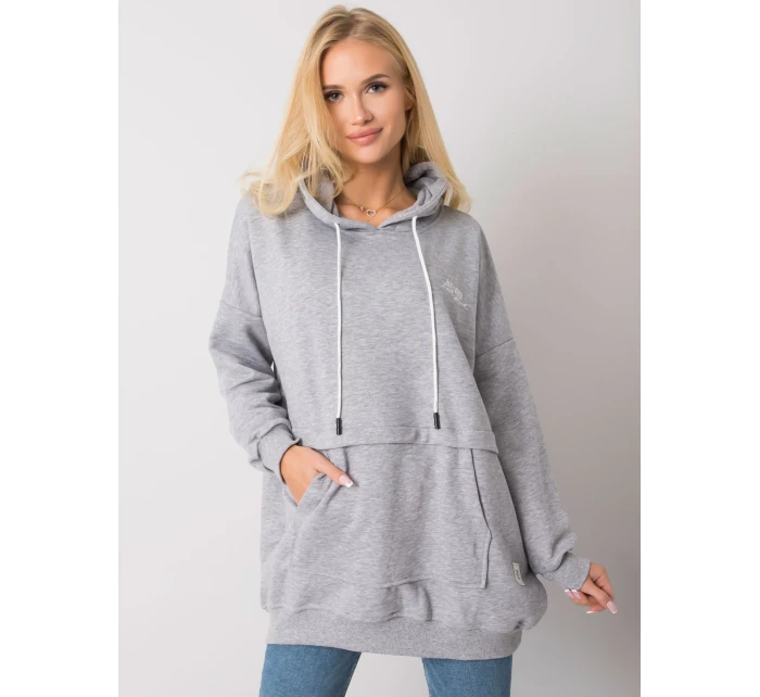 Mikina RV BL 7095.30P šedá
