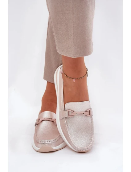 Dámské mokasíny Béžová  model 21486081 - S.Barski