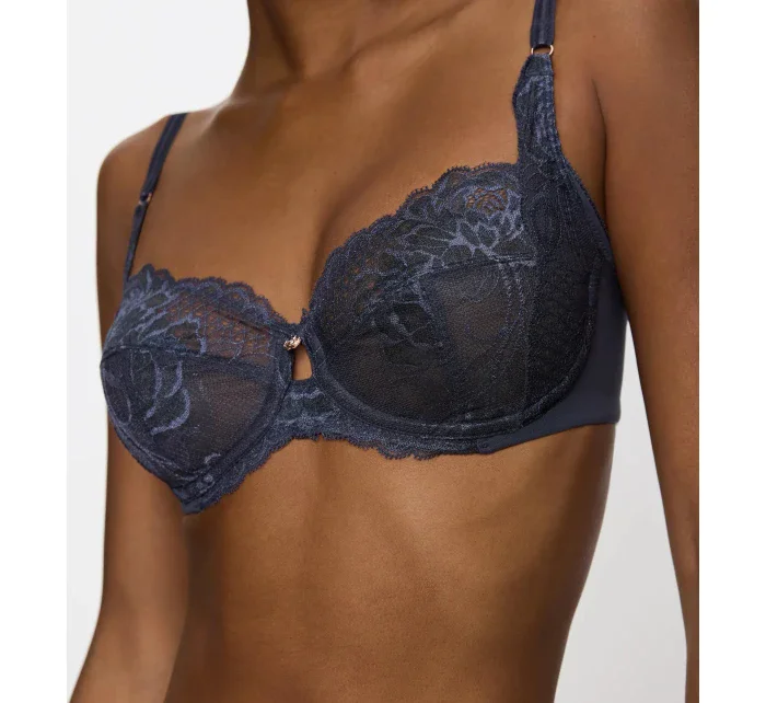 Dámská podprsenka Wild Peony Florale W - GRAY - šedá 00DK - TRIUMPH