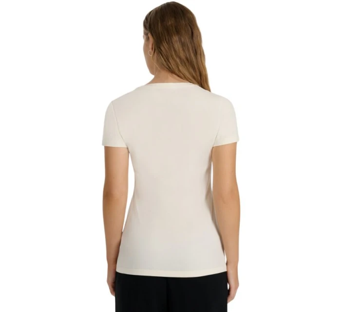 Dámské tričko krémové WAW25TTSH model 21391882 - 4F Dámské tričko krémové WAW25TTSH model 21391882 - 4F