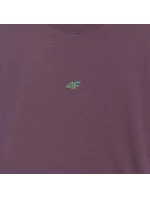 Dámské tričko tmavě fialové WAW25TTSH model 21749365 - 4F Dámské tričko tmavě fialové WAW25TTSH model 21749365 - 4F