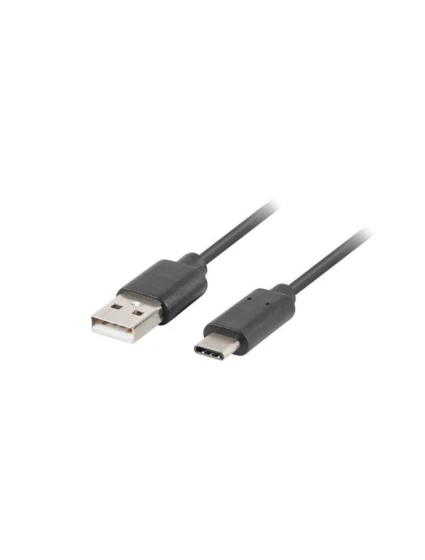 Kabel Lanberg CA-USBO-10CU-0005-BK (USB 2.0 typ A - USB typ C ; 0,50 m; barva černá)