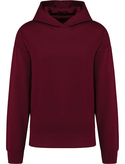 Kariban K 4018 Oversize mikina s kapucí 20.4018 wine