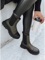 Dámské kozačky zelené Dstreet model 21971950 - FashionStreet