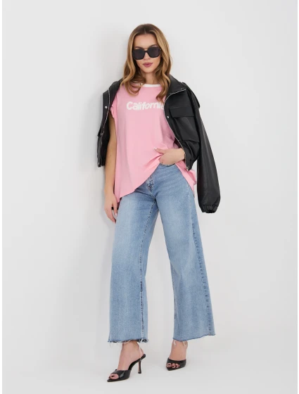 Bluzka RV BZ A1172.87 jasny różowy