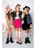 Hladké dívčí podkolenky model 18385399 - Knittex