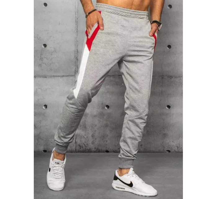 FashionStreet pánské světle šedé tepláky UX3204