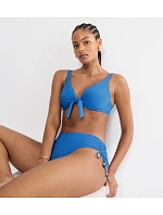 SUMMER DUNE – Plavkový top s kosticemi a texturovaným uzlem Triumph
