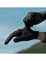 Cyklistické rukavice Rockbros jaro/léto/podzim, plné, velikost: L - černé