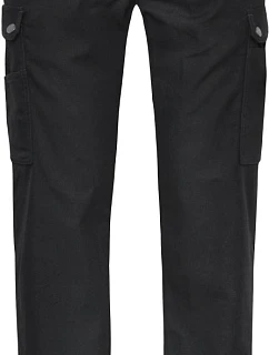 Daiber JN 877 (25-28) Pracovní cargo kalhoty - Solid 02.877S black