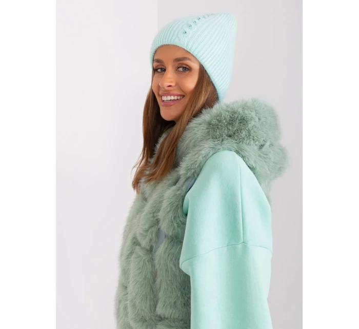 Czapka AT CZ model 18990733 mietowy - FPrice