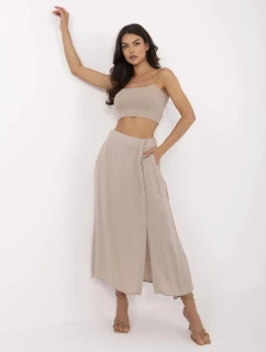 Spódnica model 21116849 ciemny bezowy - FPrice