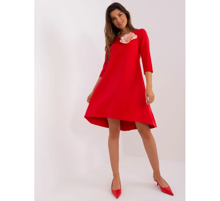 LK SK 506547 šaty.29P červená