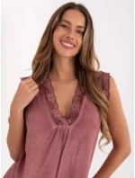 Bluzka MI BZ model 21717674 ciemny różowy - FPrice