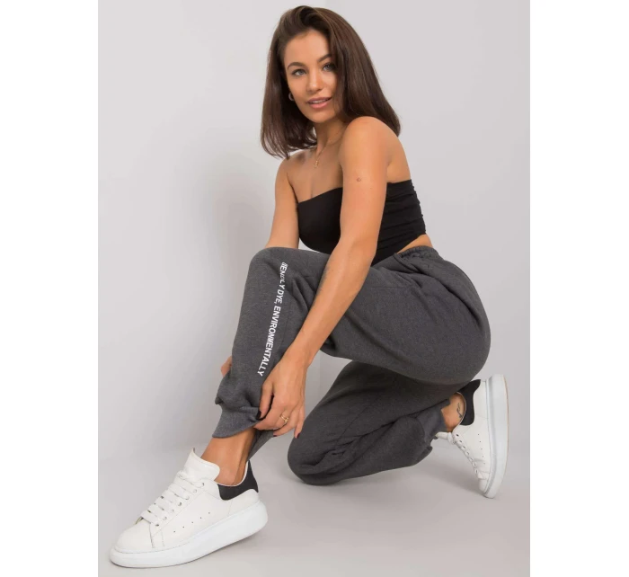 Tepláky RV DR 7237.81 tmavě šedá