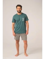 Pánské pyžamo Key MNS 741 B26 cr/r M-2XL