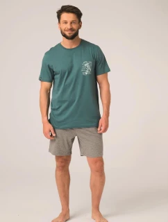 Pánské pyžamo Key MNS 741 B26 cr/r M-2XL