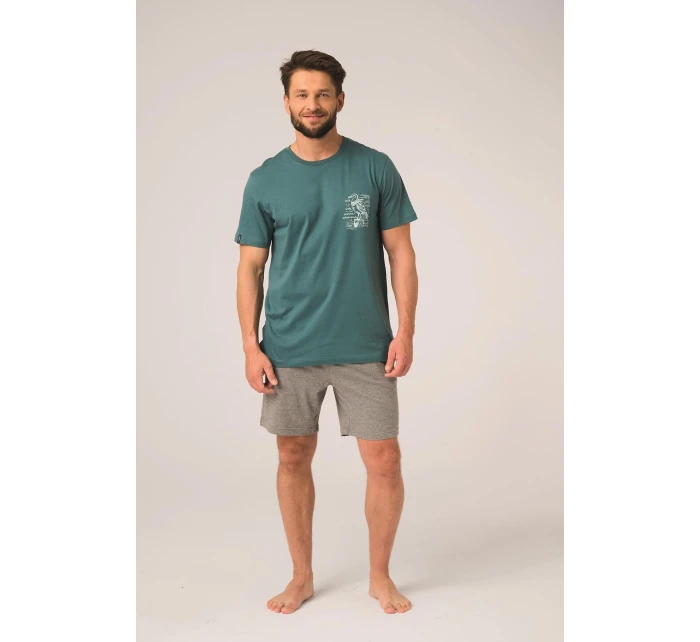 Pánské pyžamo Key MNS 741 B26 cr/r M-2XL