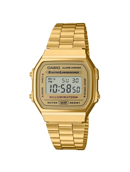 Unisex hodinky CASIO Vintage A168WG-9EF + krabice Unisex hodinky CASIO Vintage A168WG-9EF + krabice